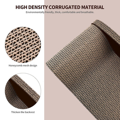 HALOVIE Large Size Cat Scratcher Bed, 20 Inch Cat Scratch Pad Cardboard Sofa Kitten Scratching Board Lounge Couch for Indoor Cats