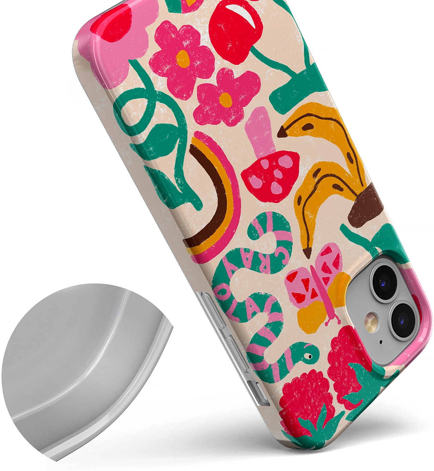 Casely iPhone 11 Case | Doodle Bug | Crayola Crayon Case
