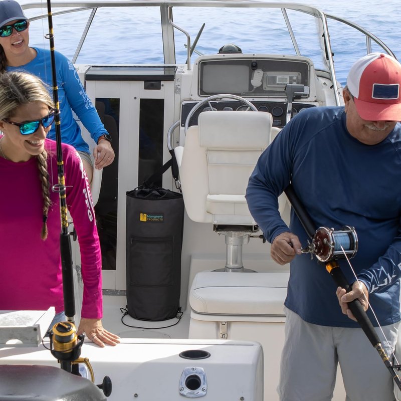 Portable Boat Trash Can - Reusable Marine Trash Bag for Boating | Fishing, RV, Camping Accessories