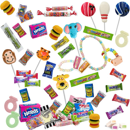 Fruidles Mega Candy Assortment Mix, Perfect for Birthday Party, Social Events, Treats, Assorted Candies & Flavors (Half-Pound)