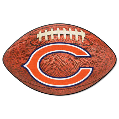 FANMATS 5712 Chicago Bears Football Rug - 20.5in. x 32.5in. | Sports Fan Home Decor Rug and Tailgating Mat, Brown