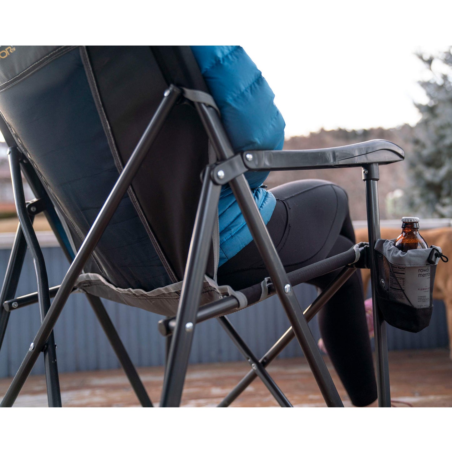 GCI Outdoor Eazy Chair, Folding Camping Chair for Adults