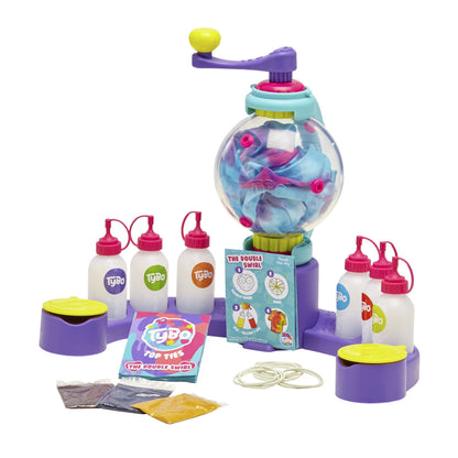 Tybo Design Studio, Arts and Crafts, Tie Dye, Easy to Use Kit, Creative Fun, Ultimate Mess Free Fun for Boys and Girls Age 6+