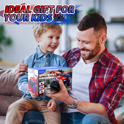 NQD Spider Remote Control Car for Kids, RC Car for Boys, 2.4Ghz Off Road RC Trucks, All Terrain SUV Jeep Toy for Birthday for Kids 3-8 Years Old