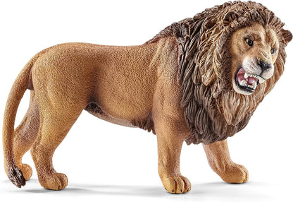 SCHLEICH 14726 Lion, roaring Wild Life Toy Figurine for children aged 3-8 Years