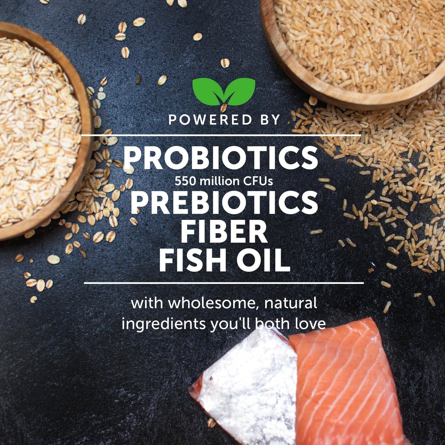 Cat Probiotics Gut + Immune Health Crunchy & Creamy Chews - Digestive Health, Supports Gut Health, Immunity, Healthy Digestion + Cat Constipation Relief - Chicken 30-Day Supply