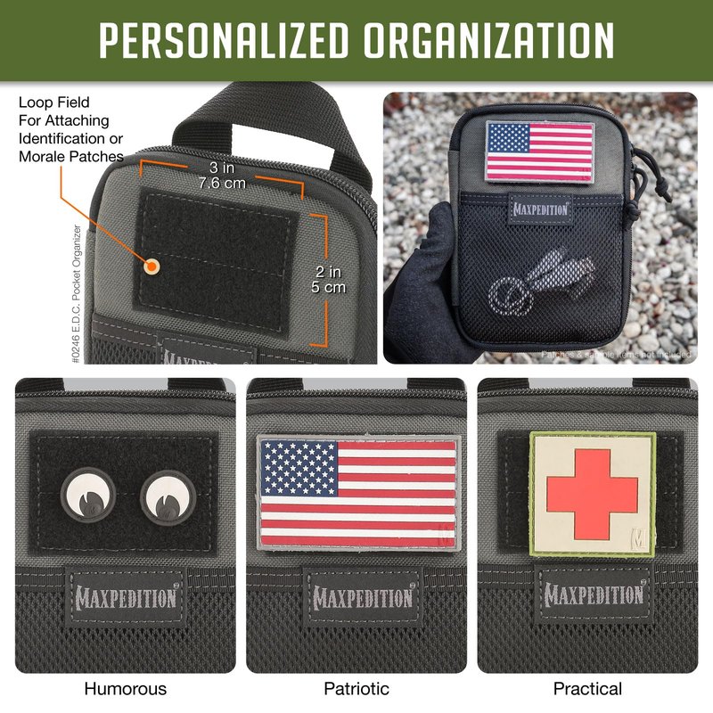 E.D.C. Pocket Organizer (Wolf Gray)