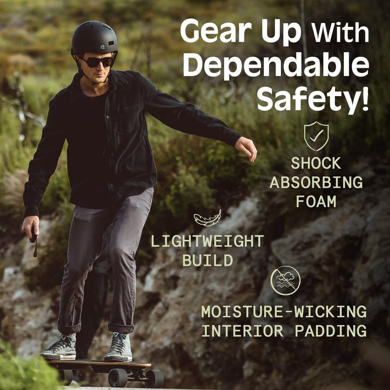 Retrospec Dakota Bicycle / Skateboard Helmet for Adults - Commuter, Bike, Skate, Scooter, Longboard & Incline Skating -Highly Protective & Premium Ventilation- Medium - Matte Crystal Blue