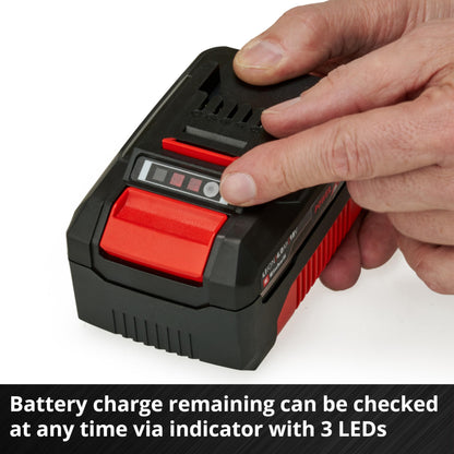 Einhell Power X-Change 18V, 4.0Ah Lithium-Ion Battery Twin Pack - 2 x 4,0Ah Batteries Universally Compatible With All Einhell PXC Power Tools And Garden Machines