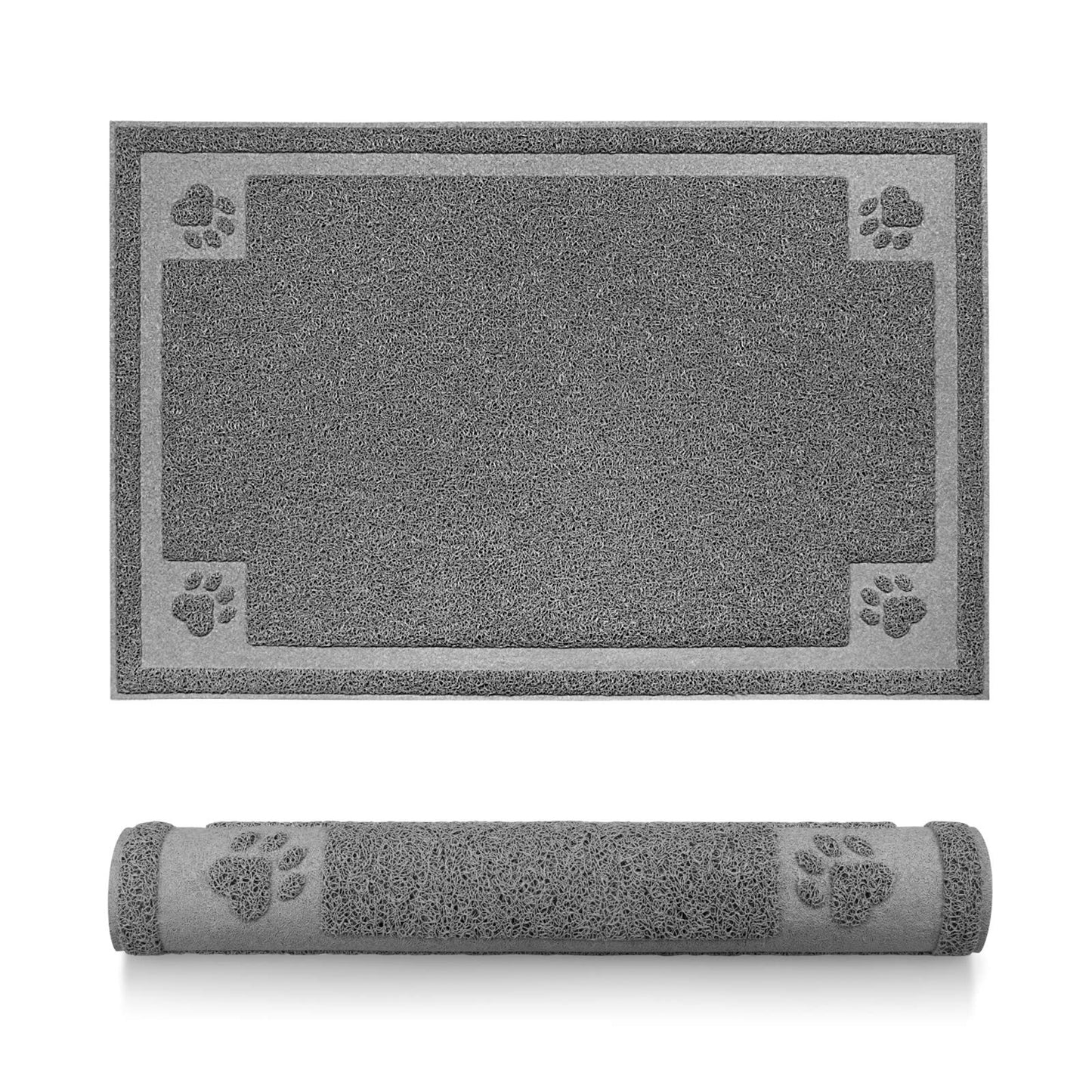 Pet Feeding Mat for Large Dogs and Cats 35" x 25" Flexible and Waterproof Dog Bowl Mat for Food and Water, Easy to Clean Dog Food Mat with Non Slip Backing