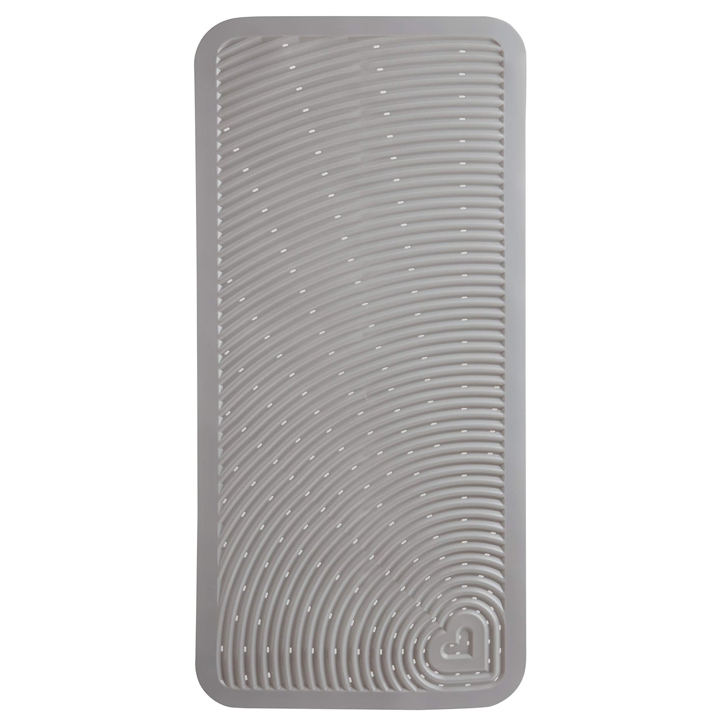 Munchkin Soft Spot Baby Bath Mat for Tub, Cushioned Bathtub Mat for Toddlers and Kids, 36"x17", Grey