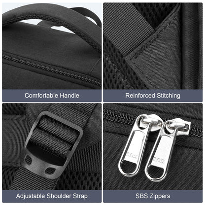 HOMIEE Laptop Travel Backpack 17.3 Inch,Business Laptop Bag Mens,Anti Theft Computer Backpack Rucksack Womens with Headphone Port Water-Resistant Daypack Gift for Work School Commuting