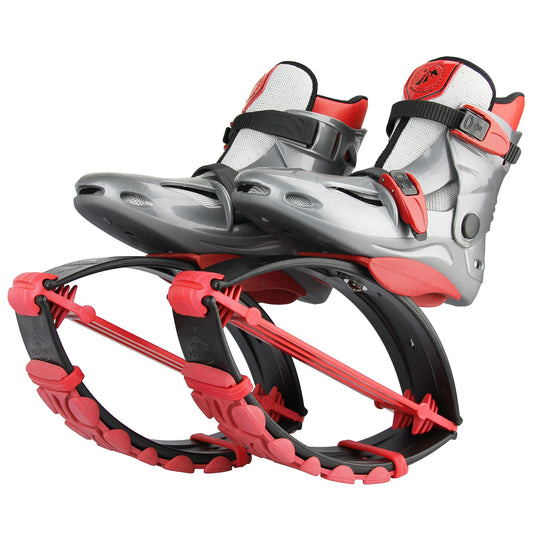 Joyfay Red Unisex Fitness Jump Shoes Bounce Shoes (Medium)