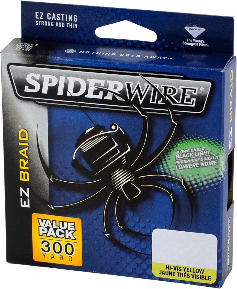 Spiderwire Fishing Line - Durable Braided Fishing Line for Freshwater & Saltwater | 150 Yards
