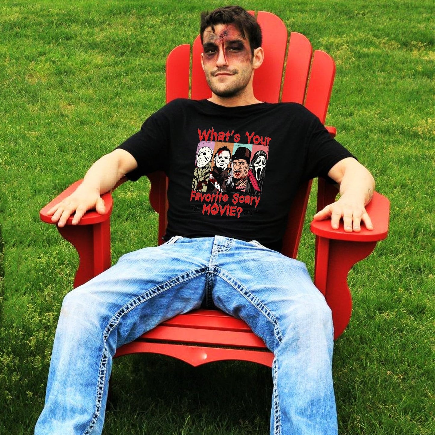 10 Sheets Halloween Iron on Patches Stickers, Halloween Iron on Transfers for T-Shirts, Horror Movie Characters,Halloween Heat Transfer Vinyl Iron on Decals for Bags Clothes