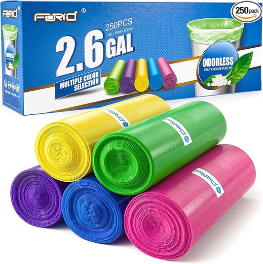 FORID Small Bathroom Trash Bags