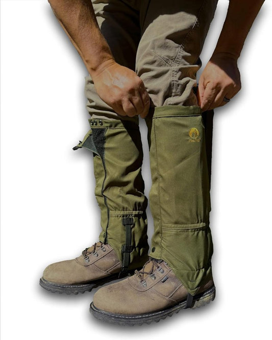 Pike Trail Adjustable Leg Gaiters - Waterproof & Lightweight Leg Guards for Hiking, Trekking | Unisex, 1 Pair