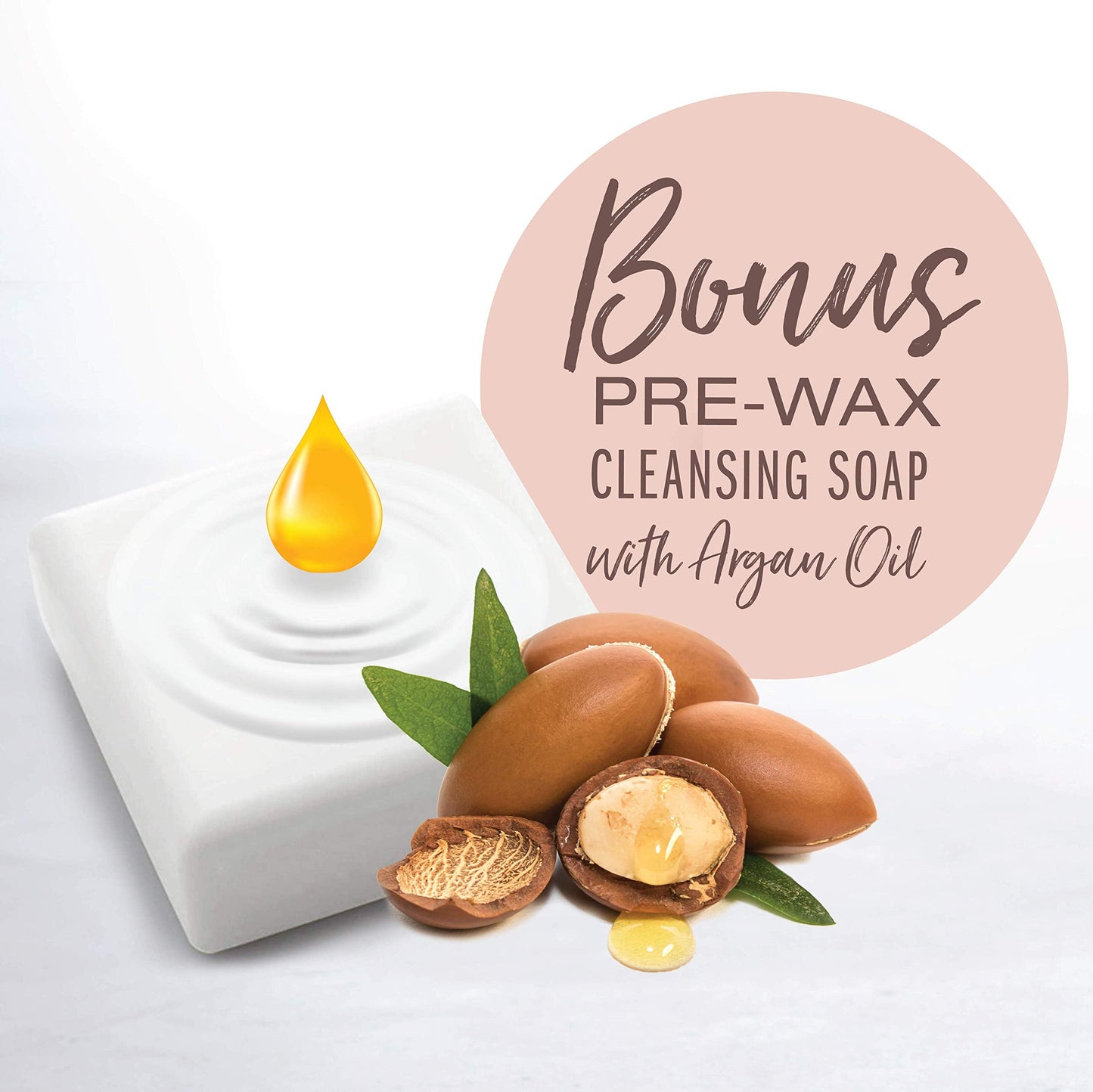 Nad's Natural Precision Eyebrow Wax Wand, Eyebrow Wax Kit, Sugar Wax, Hypoallergenic, Vegan No-heat Formula, Includes Wax Pen 6g, 10 Reusable Cotton Strips, 4 Pre-wax Soap