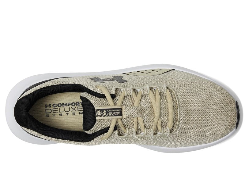 Under Armour Mens Charged Surge Khaki Base/Black/Black 15 Medium