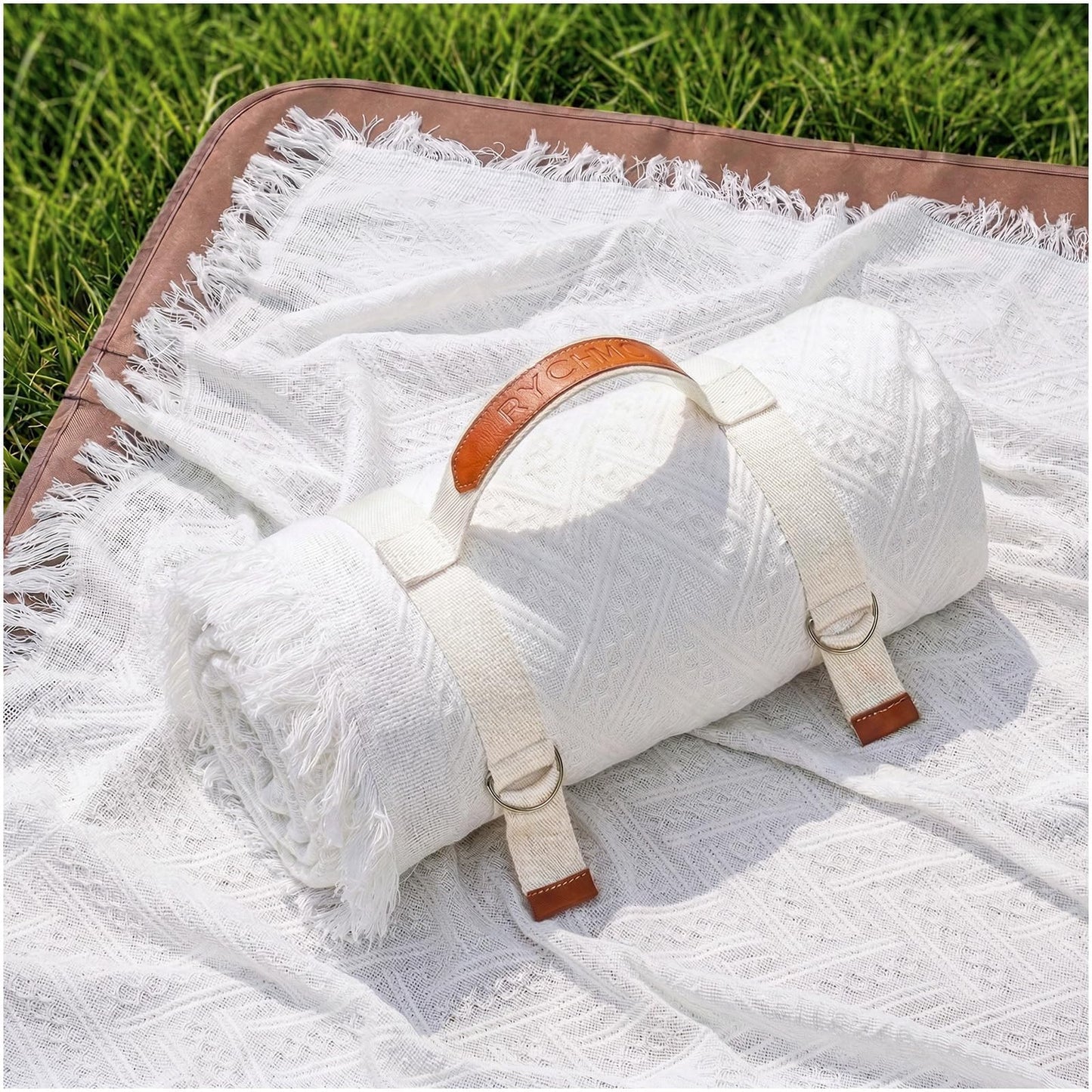 2 in 1 Extra Large Camping Blanket Outdoor Rug Picnic Yoga Mat Lightweight Car Essential Roadtrip Gadget Rv Accessories Glamping Gear Must Haves Hiking Stuff Backpacking Necessities Women Beach Gift