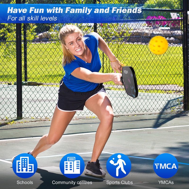 MTEN Pickleball Paddle, USAPA Approved with Protective Cover