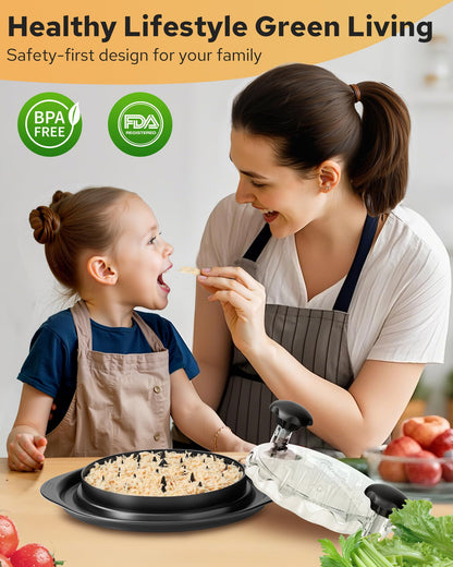 AveFare Large Chicken Shredder, Heavy Duty Highly Durable Chicken Shredder Tool Twist, Meat Shredder Machine, BPA Free, Strong Anti-Slip, Dishwasher Safe, Suitable for Pork Beef Chicken