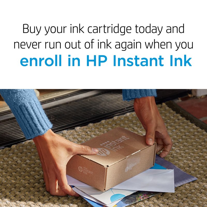 HP 64 Black & Tri-Color Ink Cartridges Printers (Combo Pack) | Works with Printer Series: Inspire 7950e; Envy Photo 6200, 7100, 7800; Tango | Eligible for Instant Ink | X4D92AN