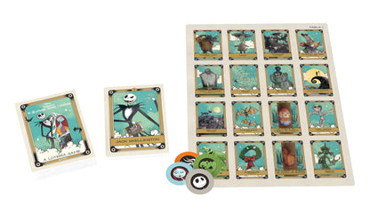 Lotería: Disney Tim Burton’s The Nightmare Before Christmas | Traditional Loteria Game | Bingo Style, Featuring Custom Artwork & Illustrations | Inspired by Spanish Words & Mexican Culture