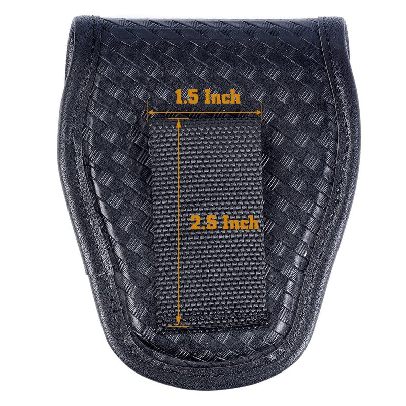 SdTacDuGe Molded Handcuff Pouch,Hidden Snap Cuff Case for Duty Belt,Handcuff Holder, Law Enforcement Police Professional Duty Cuff Case