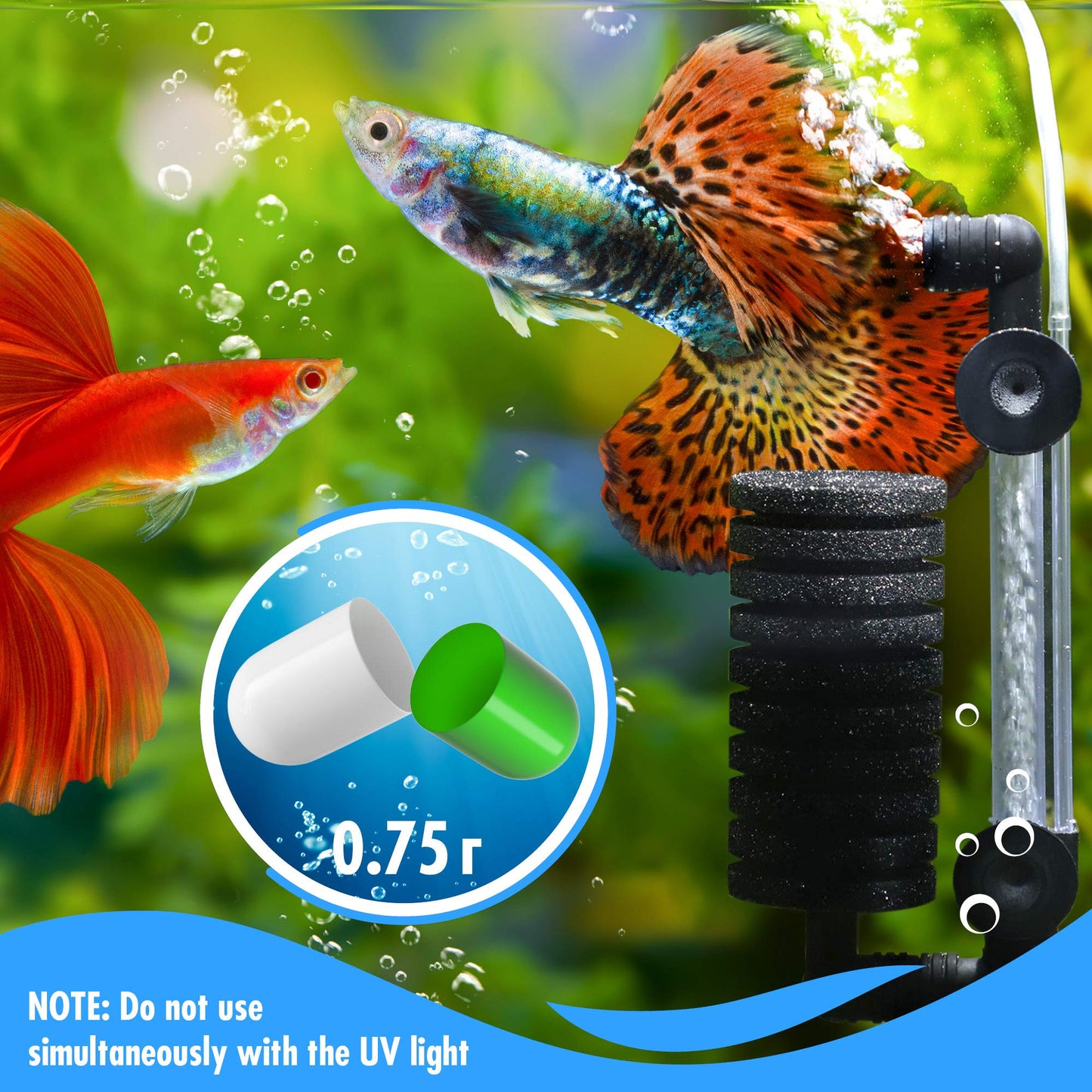 Bio Capsules Fish Tank Water Cleaner