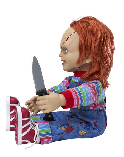 Spirit Halloween 2 Ft Talking Chucky Doll | Officially Licensed