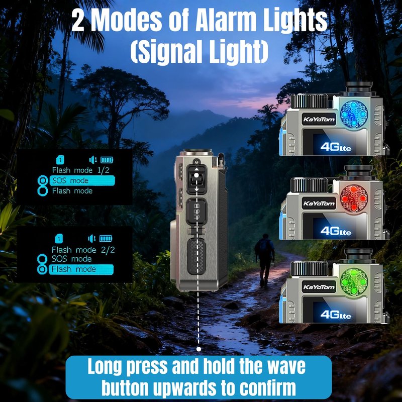 [5000+ Miles Range] Unlimited Range Walkie Talkies 4G LTE Long Range with Nationwide & Global Range via Free SIM Card,SOS Alert Poc Radios for Hiking,Truck Fleet,Construction site（4 Pack）