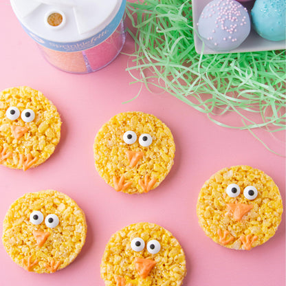 Sweets Indeed Bulk Candy Eyeballs, 300 Edible Eyes, Halloween Sprinkles, Perfect for Cake Decorations, Baking, Ice Cream, Cookies, Cupcake Topper 4.3 ounces