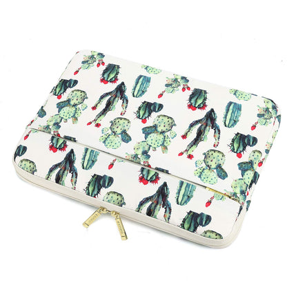 KAYOND 13 inch Laptop Sleeve, Compatible MacBook air 13.3 MacBook pro 13.3 and 12.5-13.3 inch Notebook Computer, Water Repellent Laptop Bag,Shockproof case (13-13.3 inch, Cactus)