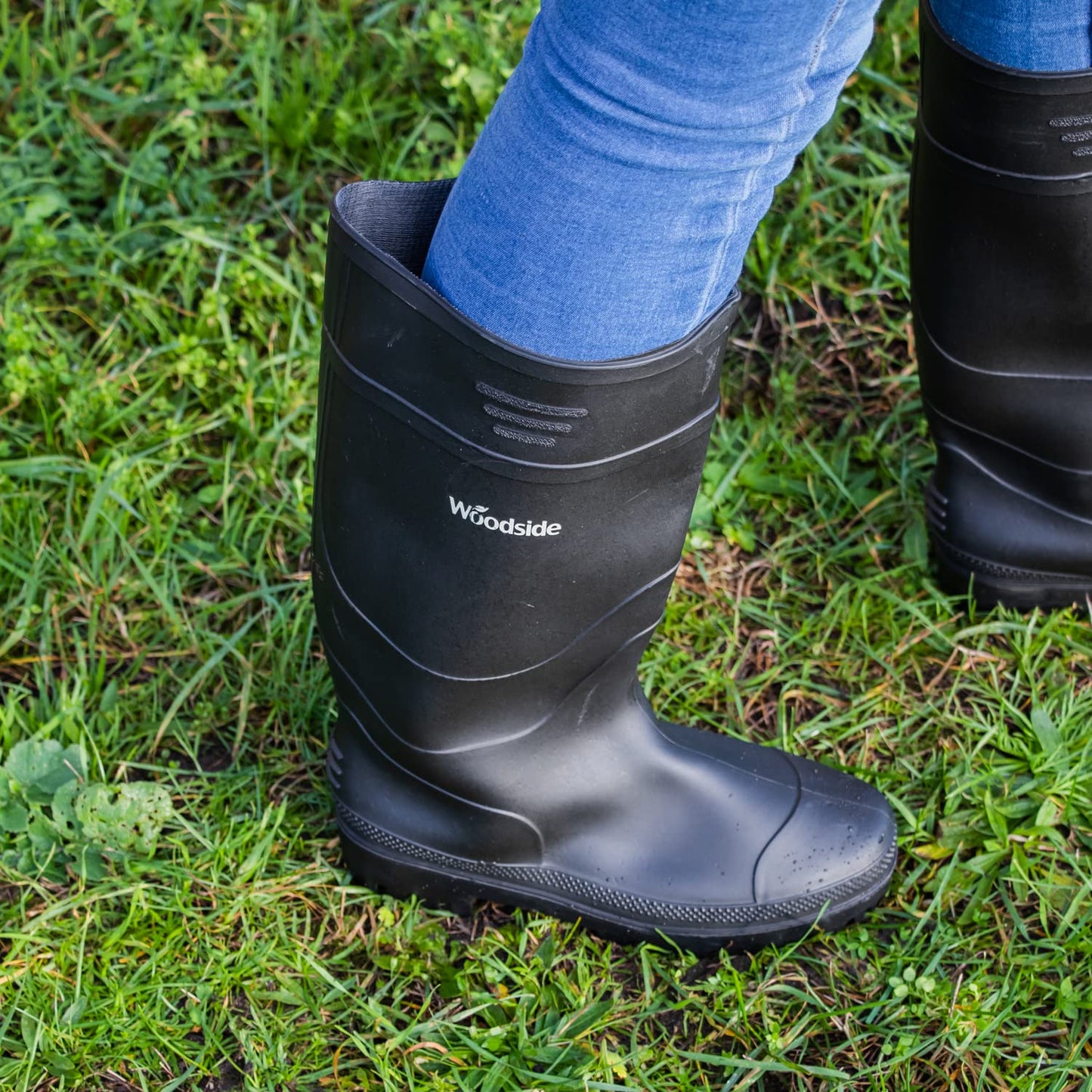 Woodside Waterproof Wellington Garden Muck Field Boots Mens & Ladies Wellies