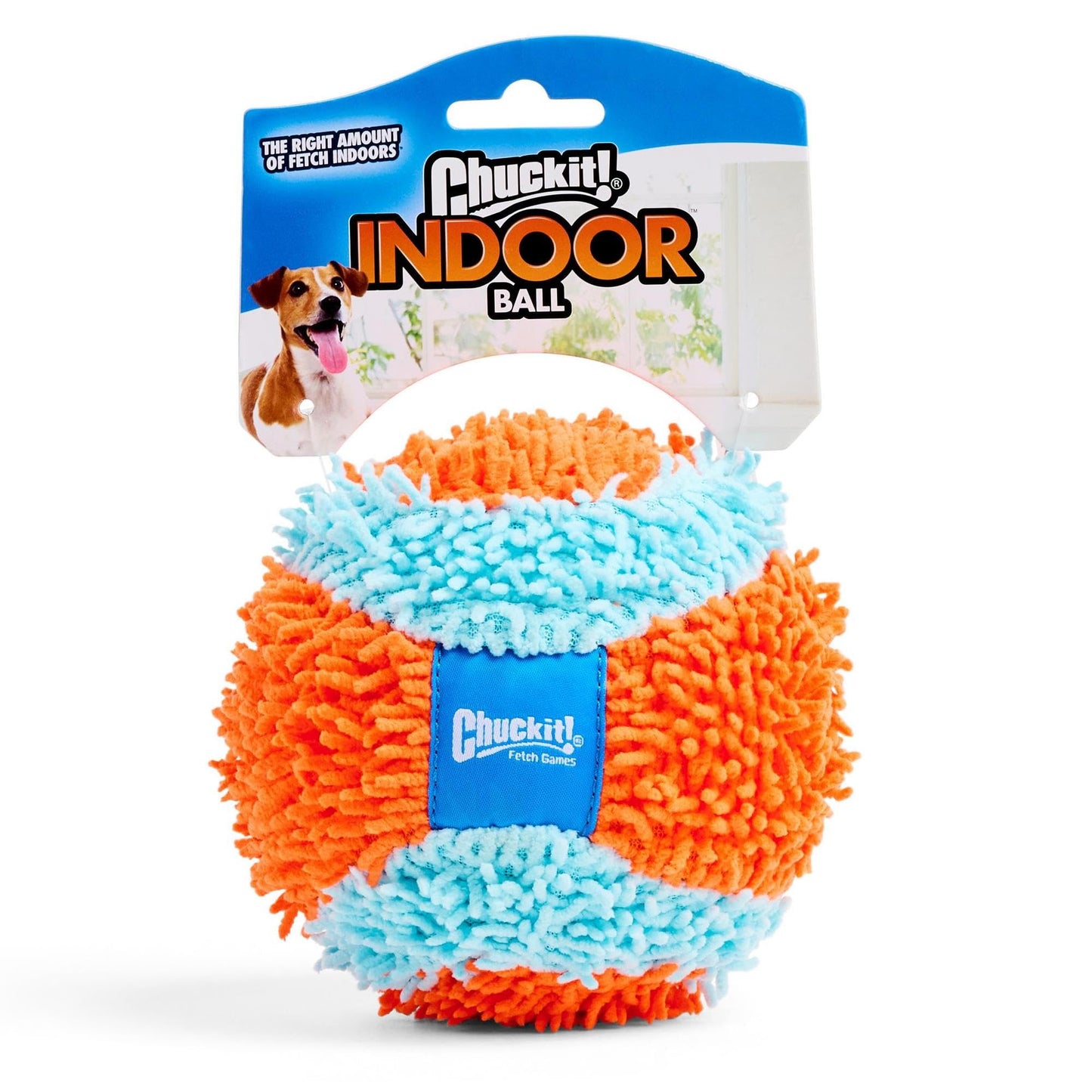 Chuckit! Indoor Dog Ball Dog Toys No Stuffing Dog Toys, Interactive Toys For Dogs Soft Ball Toy for Boredom, Medium 11cm