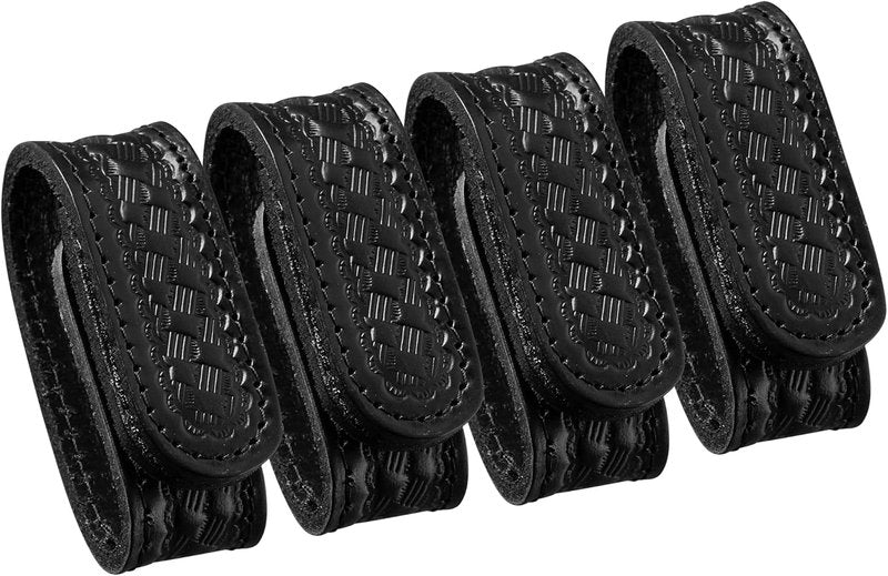 Shield Wallets - Duty Belt Keeper with Double Snap Closure | Pack of 4