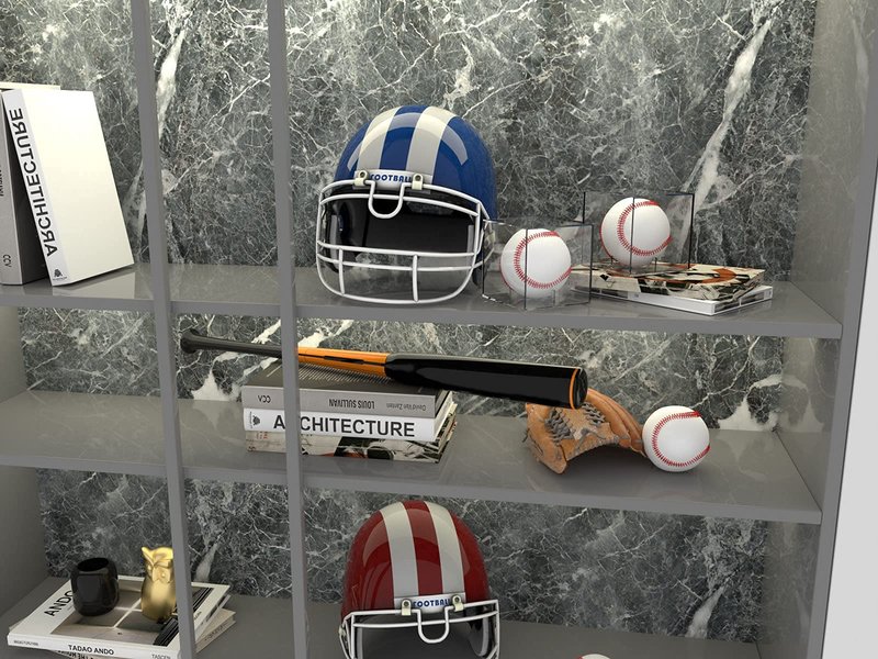 2 Pack Baseball Display Case, UV Protected Acrylic Boxes for Display,Clear Display Case Baseball Cube Memorabilia Showcase Autograph Ball Protector