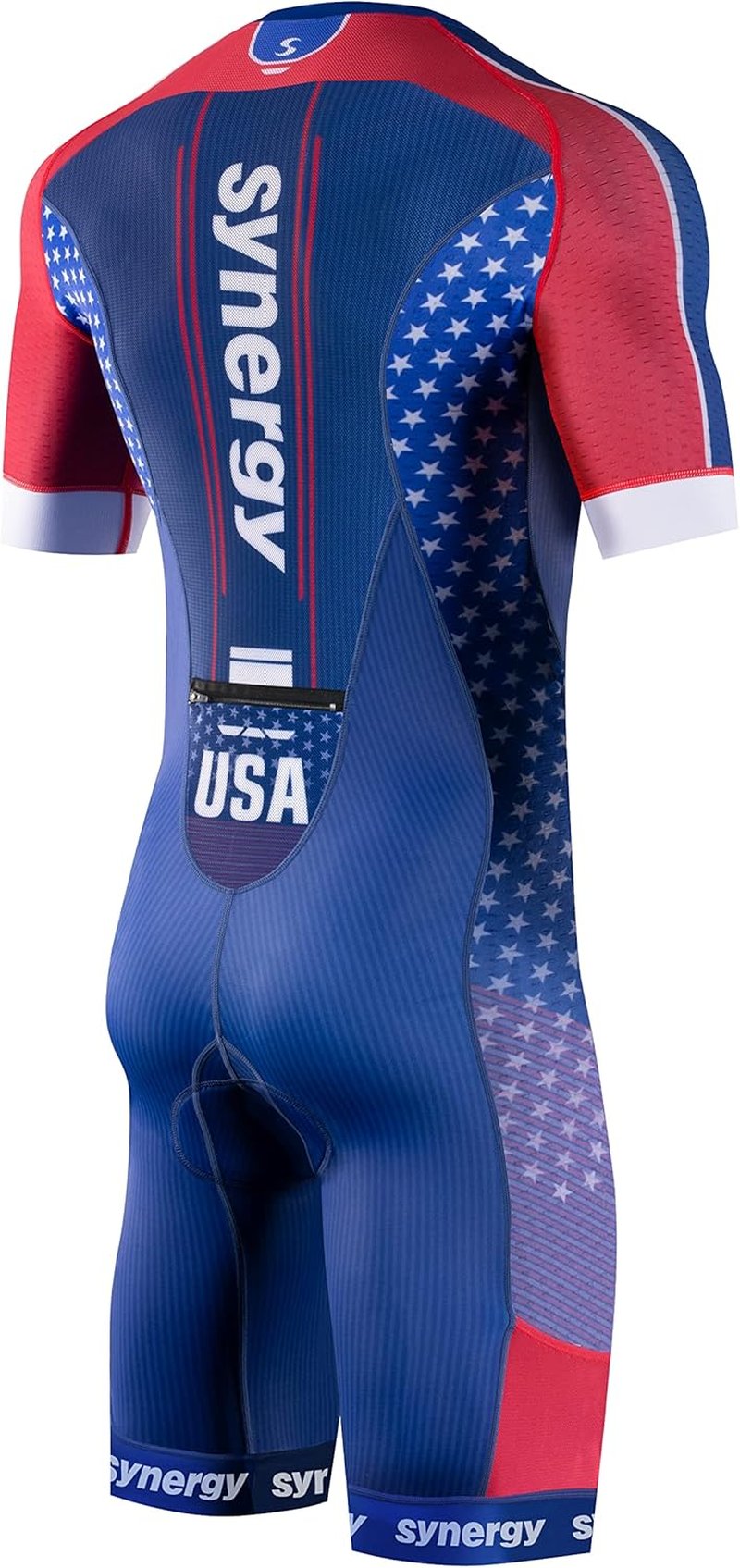 Men's Elite Short Sleeve Triathlon Tri Suit - Performance Fabric | Comfortable Fit