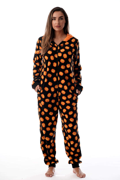 Just Love Adult Onesie Pajamas Pumpkin 6764-S