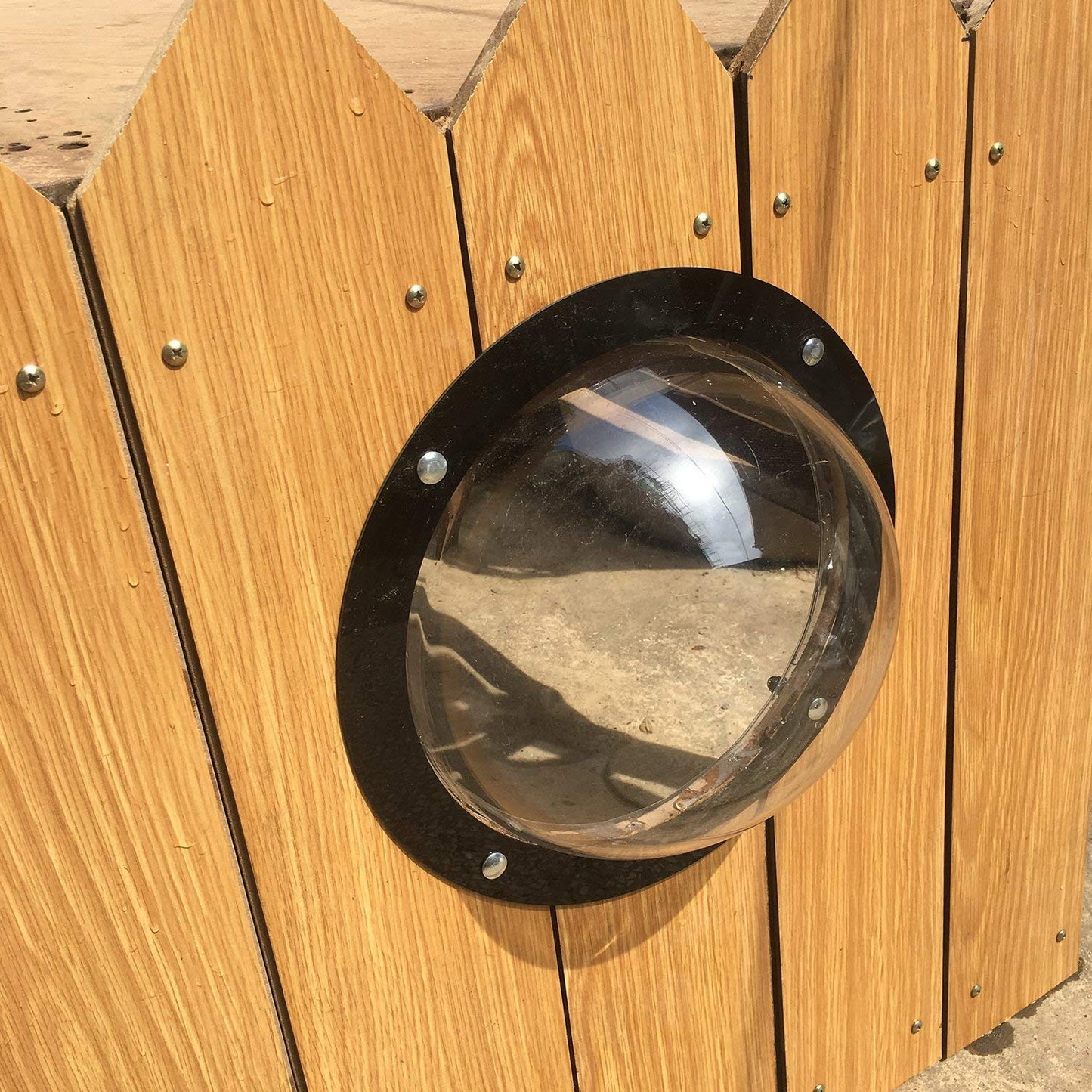BobbyPet Dog Fence Window - Clear View Dome Pet Peek Window - XL Size for Dog/cat/Horse,Even Children