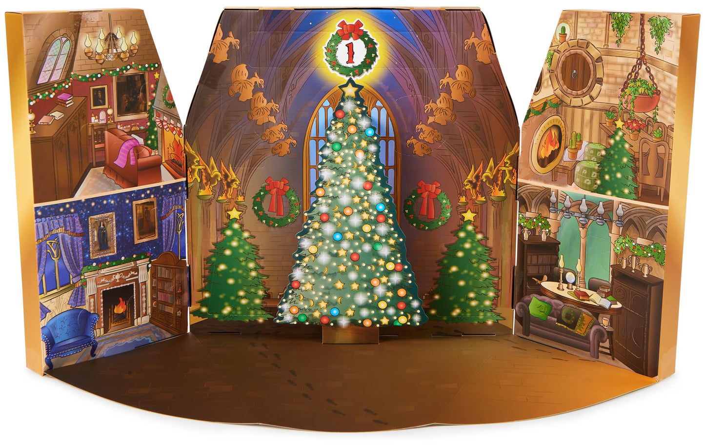 Wizarding World Harry Potter, Magical Minis Advent Calendar 2023 with 24 Gifts, Surprise Toys Christmas Countdown Calendar, Kids Toys for Ages 6 & up