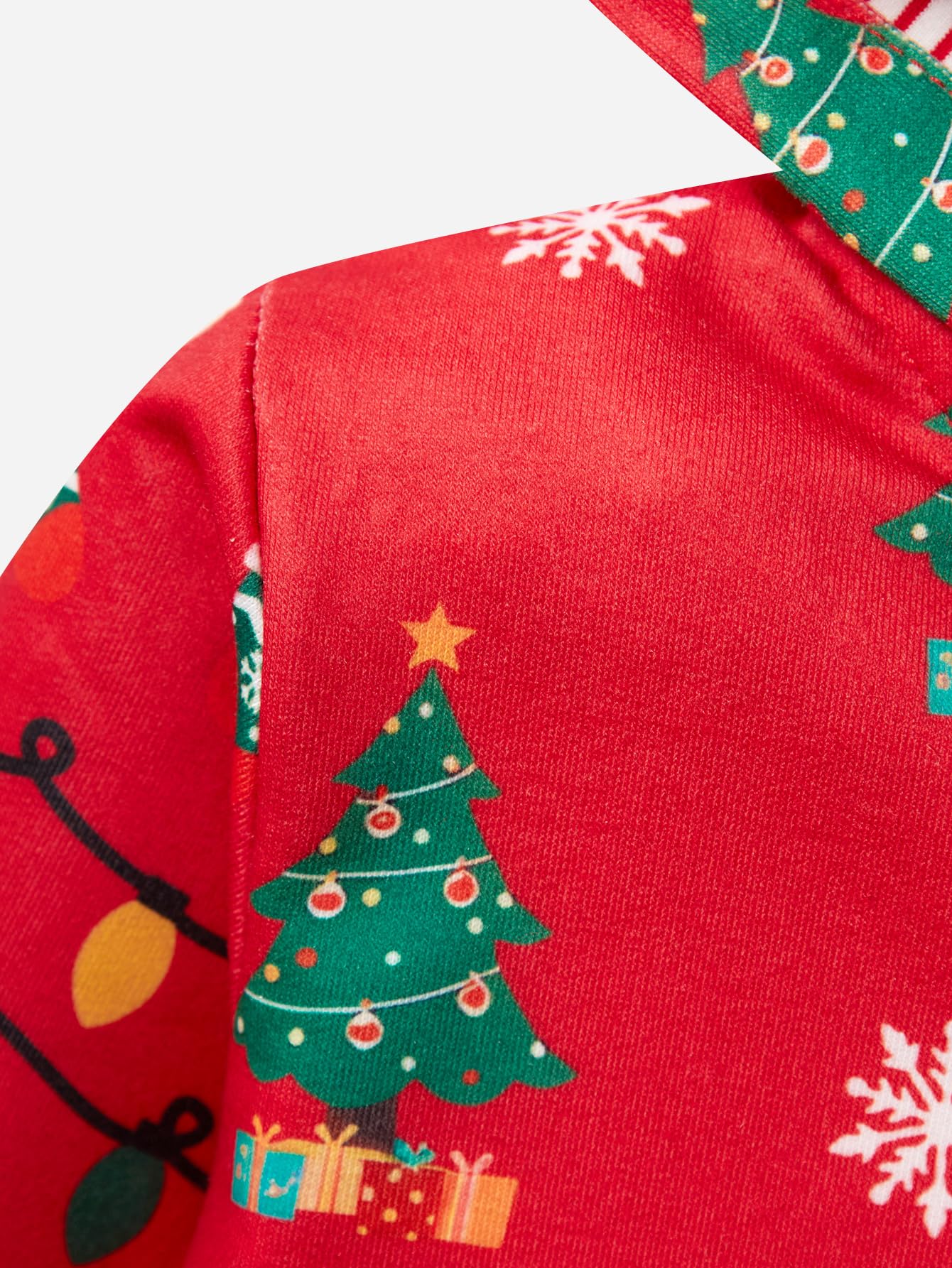 Kids Christmas Sweatshirt Toddler Boys Xmax Clothes Santa Claus Zip up Hoodie Holiday Long Sleeve Tops Winter Tree Shirt 6t 3097-130