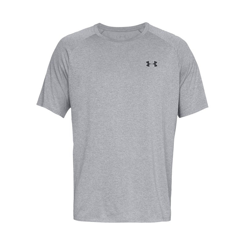 Under Armour Men's Tech 2.0 Short-Sleeve T-Shirt , Steel Light Heather (036)/Black, Medium