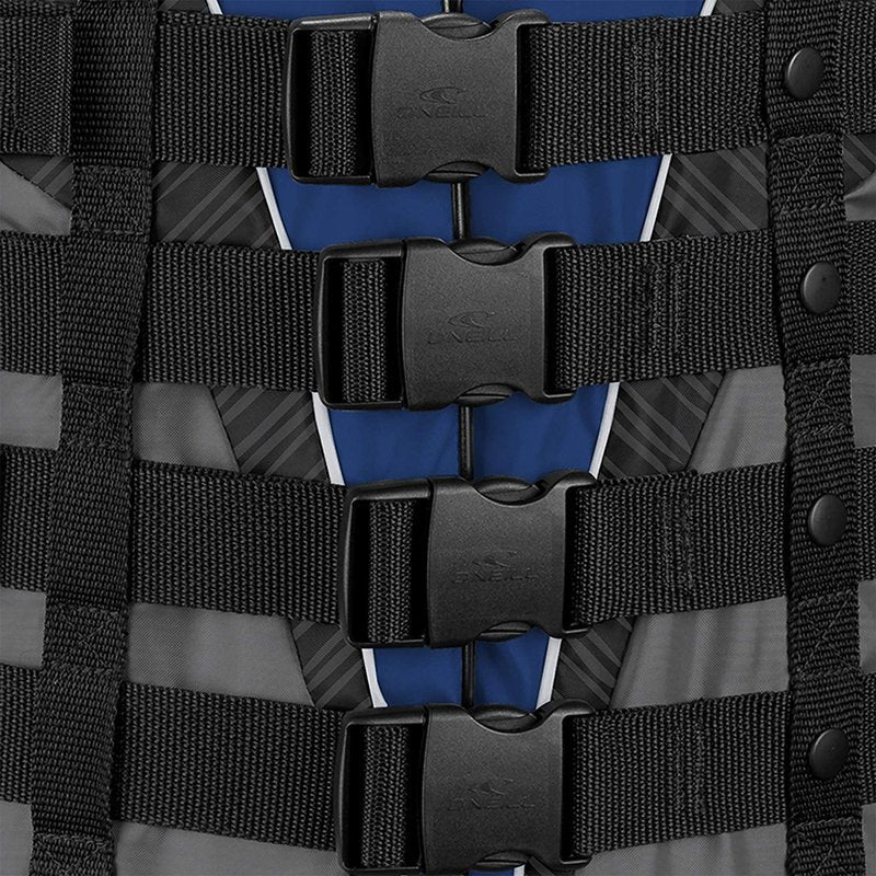 O'Neill Men's Superlite USCG Life Vest,Pacific/Smoke/Black:White,4XL