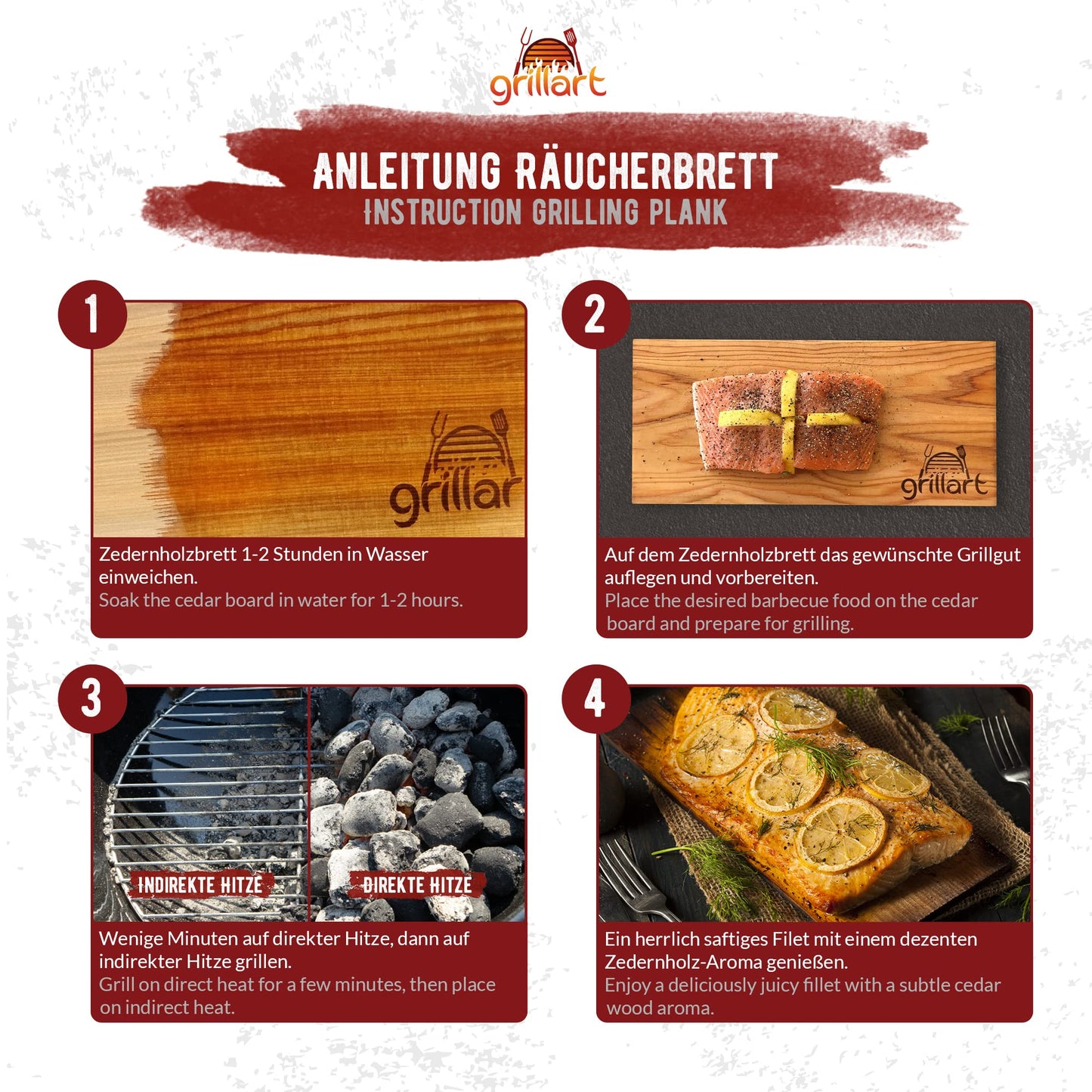 Grilling Planks (6, Cedar)