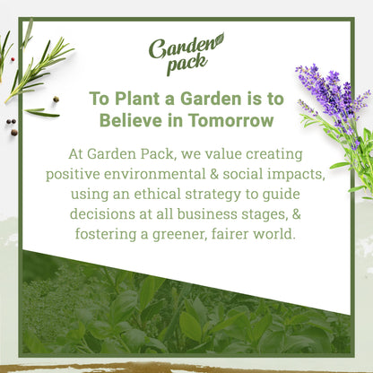 Garden Pack Grow Your Own Kit - 75 Varieties of Herb, Flower and Vegetable Seeds - Gardening Gifts for Men and Women with 30,000 Seeds for Planting