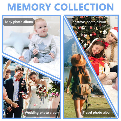 360 Pockets Photo Album for Fujifilm Instax Mini LiPlay 12 11 90 70 9 8+ 8 7S Instant Camera/Mini Link SP-1 Printer, Polaroid Snap Touch PIC-300 Z2300 Mint Camera Printer (Pink)