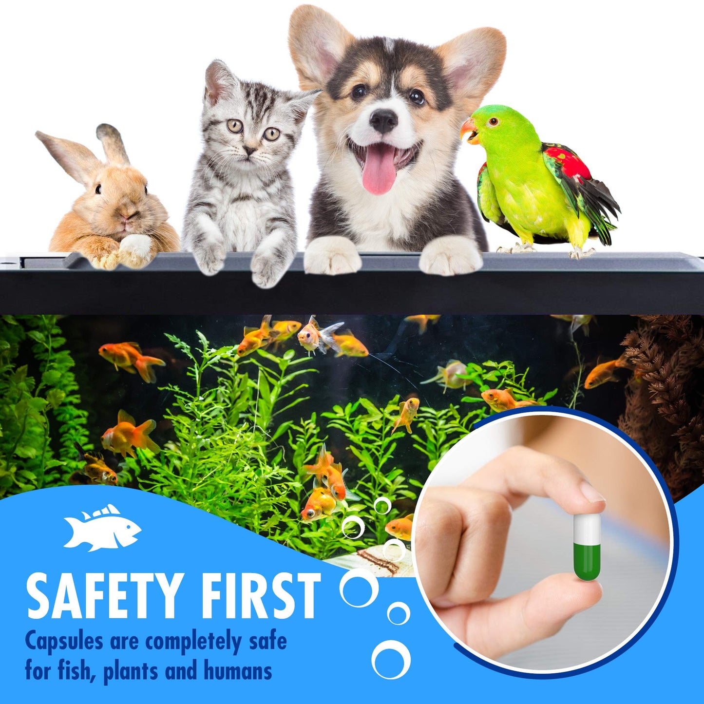 Bio Capsules Fish Tank Water Cleaner