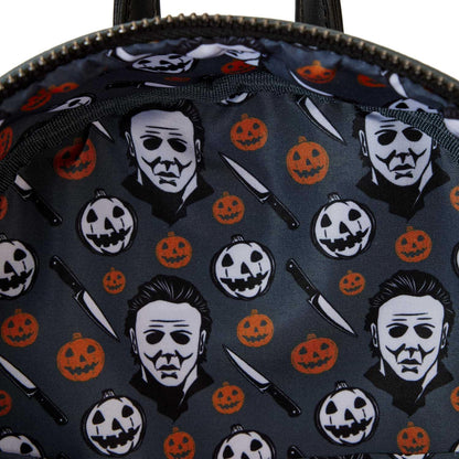 Loungefly Halloween Michael Myers Mask Cosplay Mini Backpack